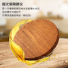 双枪黑金檀木整木切菜板加厚加大圆形砧板实木家用案板面板菜墩35*3 商品缩略图4
