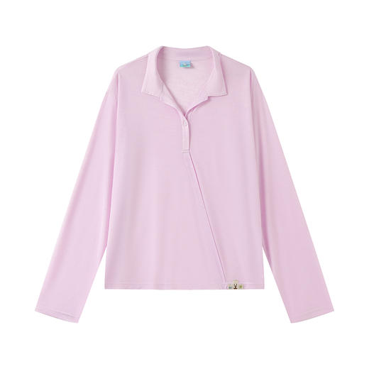 CryingCenter 半透明斜褶polo长袖tee 哭喊中心 商品图3