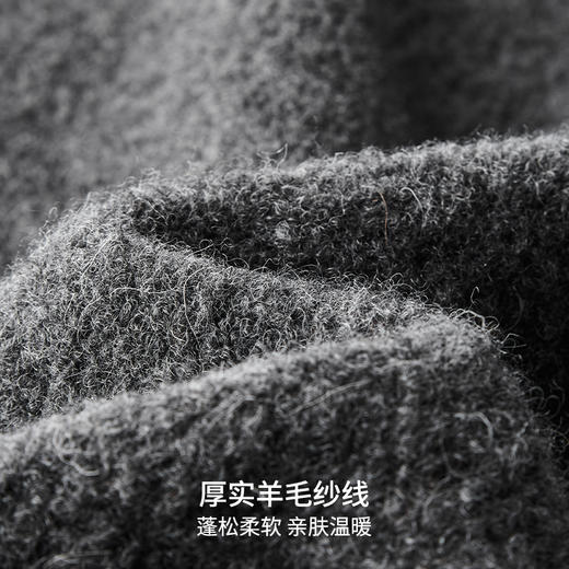 simplepieces春季SPS针织女羊毛圈圈纱长款开衫 商品图3