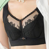 QC-G82231  大胸显小全罩薄杯刺绣抹胸式调整型文胸软钢圈360减围侧显瘦内衣（单件） 商品缩略图1