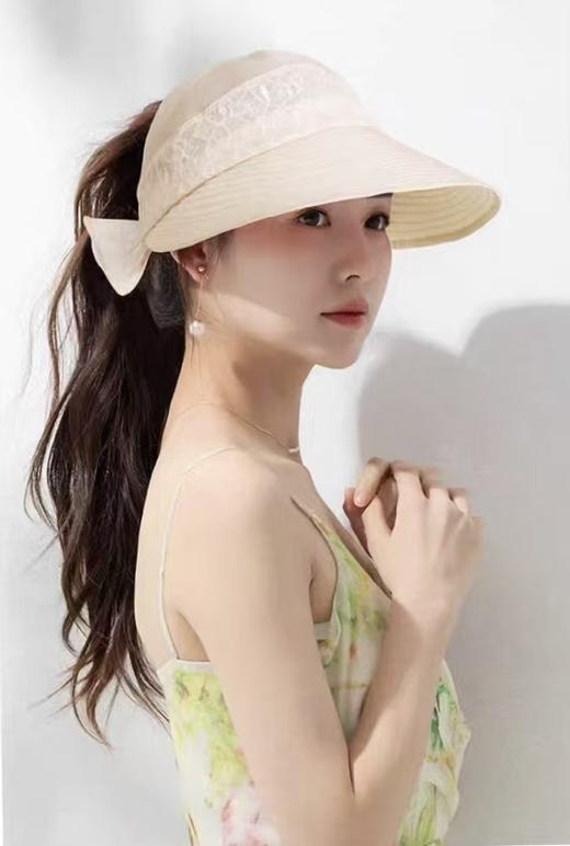 4F"布兰卡“桑蚕丝空顶帽 商品图1