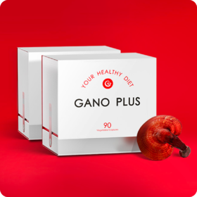 GanoExcel赤点鲜萃灵芝PLUS 90颗*2盒装