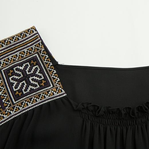 A1133211602 Marisfrolg/玛丝菲尔 时尚宽松长袖连衣裙 商品图3