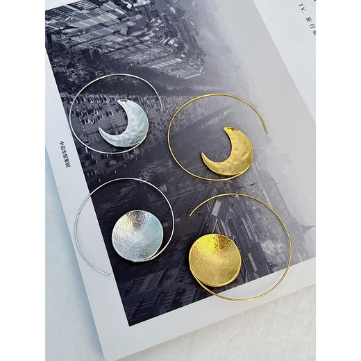 【非质量问题不退，谢谢理解】日月风麦纪 日月星辰|磨砂纹理 麦编|奢华细腻 微风|光滑质感 让自然常伴耳畔 商品图5