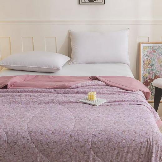 【春上新】10楼 恐龙 小茶芯印花抗菌纤维夏被-粉果 200*230cm 吊牌价880元 活动价99元 商品图5