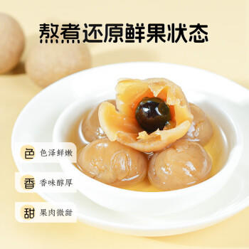 绿帝有机桂圆干1斤 龙眼干 桂圆红枣枸杞煲汤泡茶 /粮油调味 /南北干货 /果茎食补干货 商品图4