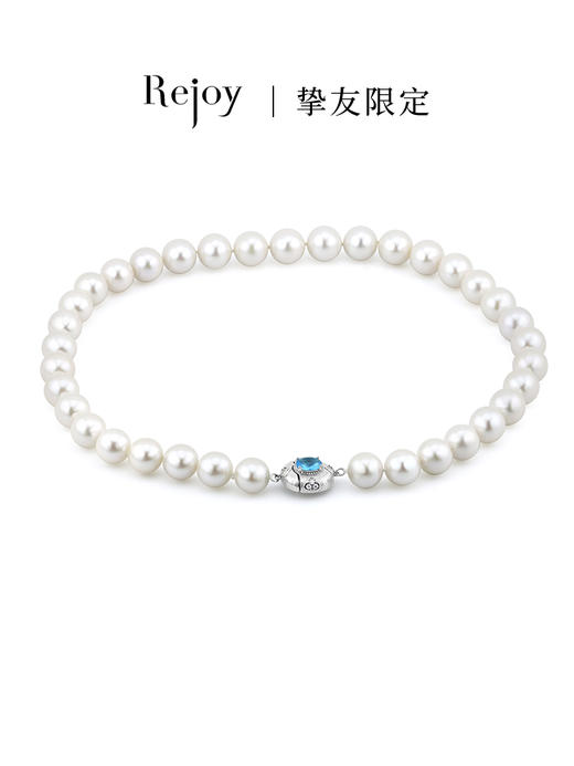 【微信小店】悦甄 爱迪生淡水珍珠白色项链11-12mm 兰黛 商品图0
