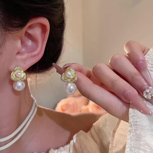 【YW】无忧购39元5件法式高级感金色耳钉耳环系列(截单后7天发货) 商品图8