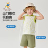 【100%棉 两件套】【90-130】【精典泰迪】男童夏季清凉纯棉背心短裤套装 商品缩略图3