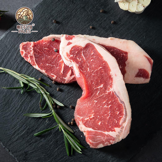 【下单后48小时发货】阿根廷 谷饲安格斯 西冷牛排200g*3片 商品图0