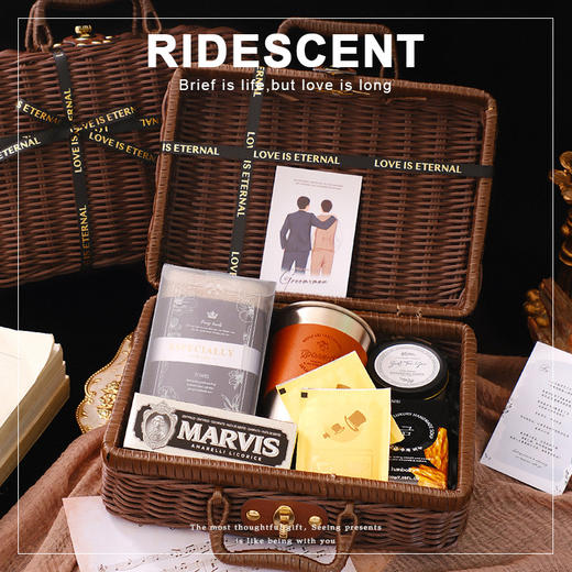 【父亲节好物】伴手礼送男士实用的礼盒礼物婚礼送礼高级婚庆礼品结婚男伴郎伴手礼。ry 商品图2