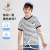 【140-170】【精典泰迪】男童短袖T恤儿童纯棉条纹上衣 商品缩略图1