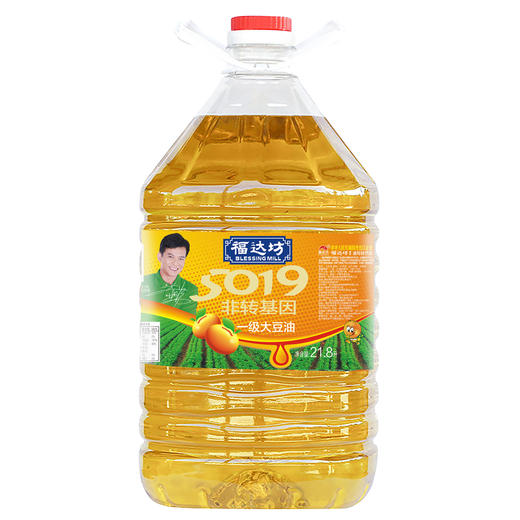 福达坊非转基因一级大豆油21.8L（5019）*1瓶（6924497914968） 商品图0