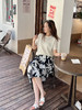 2505111    max 影子花朵印花 半裙（送腰带） 商品缩略图8