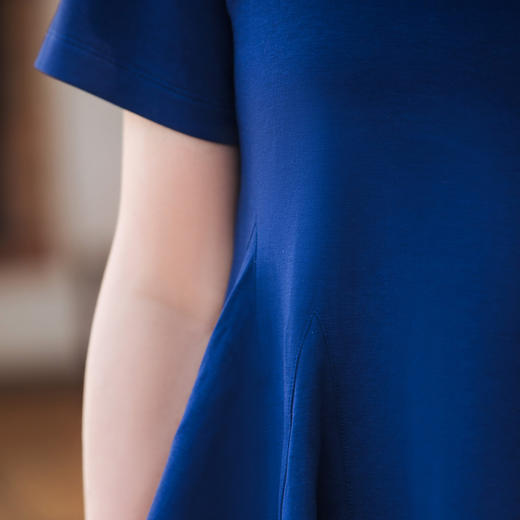 【林栖设计小店】（现货）莫代尔混纺T恤百搭多色荷叶边2025夏季新品短袖上衣女1952134 商品图6