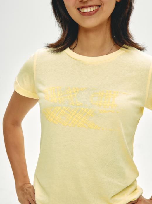 CryingCente 多色格纹logo正肩修身短袖Tee 哭喊中心 商品图6