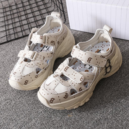 【专属】是心动的感觉#欣欣子同款魔术贴厚底镂空凉鞋！男女同款！上脚超级美！ 商品图3