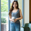 EITIE爱特爱舒适宽肩带遮副乳针织背心女内搭外穿打底2025夏新款B2501624 商品缩略图7