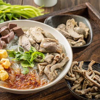 黄教授 鸭血粉丝汤南京特产送礼原味230g*6盒礼袋装 /粮油调味 /方便食品 /螺蛳粉 商品图1