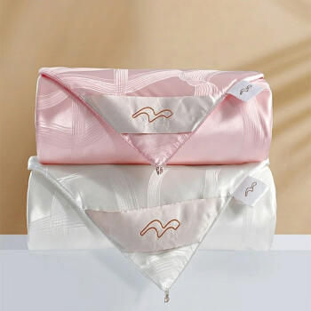 水星家纺蚕丝被子空调被夏凉被子蚕丝凉感被夏被芯约3.18斤200*230cm 商品图4