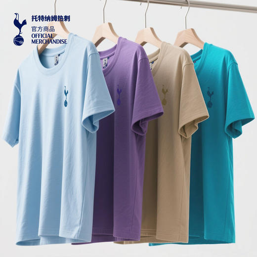 【官方正版】托特纳姆热刺俱乐部 | 夏季多色基础T恤百搭简约短袖舒适透气 商品图3