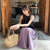 西遇高腰半身裙女夏季新款高腰紫色半身裙SS050658 商品缩略图4