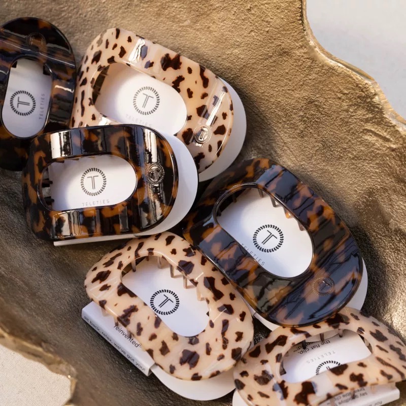 美国TELETIES时尚舒适泰莉贝壳夹爱心海贝造型夹