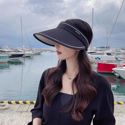 夏季必备帽子防晒大帽檐空顶帽防UV款4004 商品图1