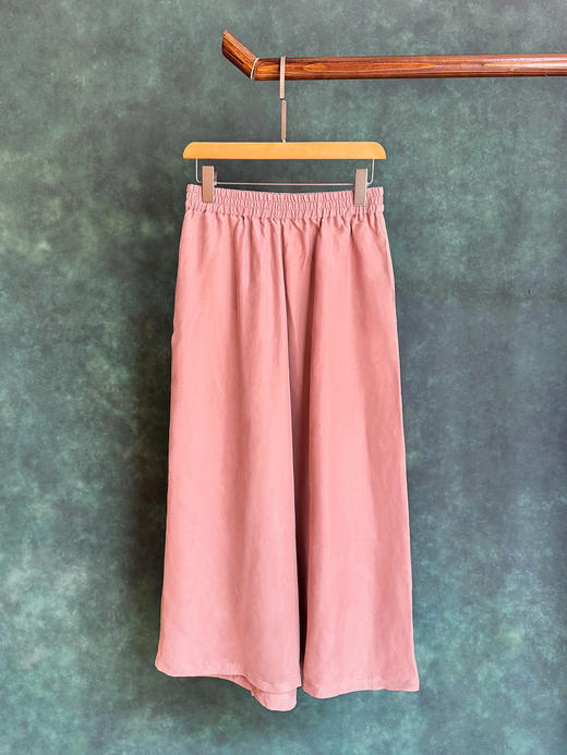 P-17122  铜氨丝 阔腿裤 商品图4