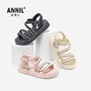 ANNIL/安奈儿夏季女童珍珠镶嵌仙女风外穿百搭休闲凉鞋2025夏款HG5206276 商品缩略图3