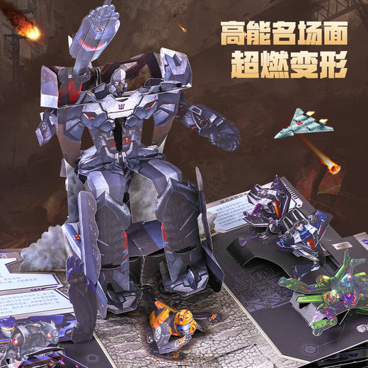 【青葫芦】【送给孩子的礼物】变形金刚立体书 商品图3