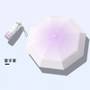 防晒五折伞胶囊伞遮阳伞女士高级感黑胶伞晴雨两用太阳迷你超轻伞 商品缩略图5