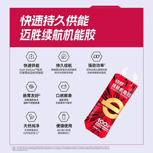 迈胜《马拉松备赛包》 赛前储能 赛中功能 助力PB 商品图1