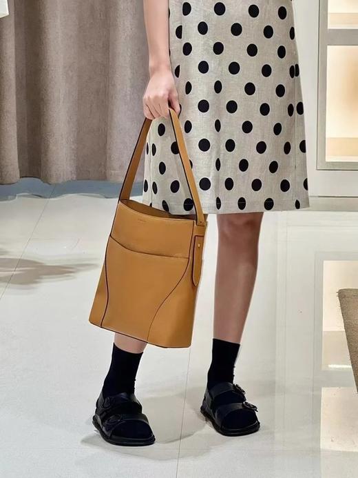 【高品质私服】【GIC斜纹亚麻波点及膝连衣裙】独特肌理 垂坠柔韧 亲肤舒适G1374【无标出货 介意慎拍】CC 商品图7