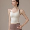 跃牌【安琪拉系列】新款运动内衣女防震高强度胸垫一体式中长款健身瑜伽背心女BX-5010 商品缩略图1