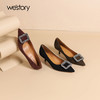 westory新款小尖头细高跟舒适优雅正装单鞋S24CE75351 商品缩略图0
