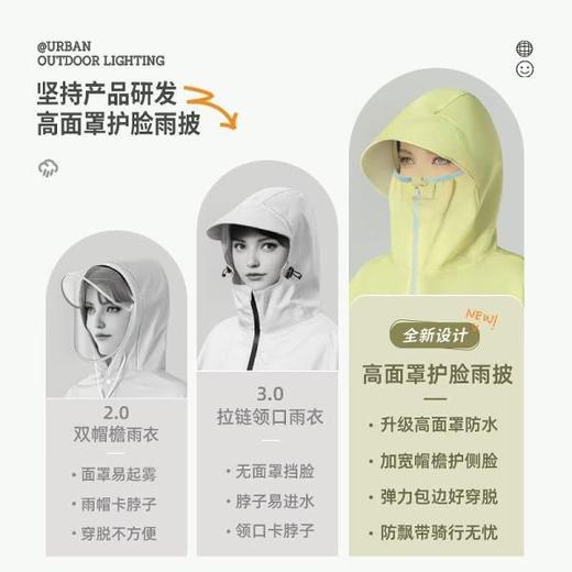电动车雨衣加大加長全身防暴雨雨披骑行摩托车电瓶车雨衣 商品图2