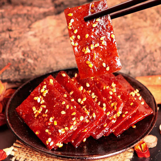 蜀道香麻辣猪肉脯100g*3袋 商品图3