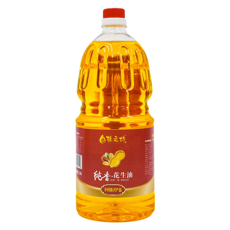 桂之坊纯香花生油 1.8L