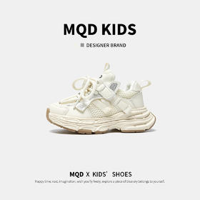 【ZY马骑顿】儿童运动老爹鞋春季新款开春网面女孩小白炸街鞋