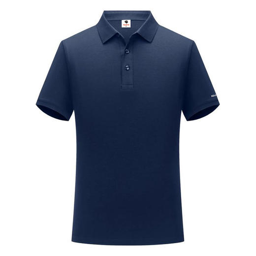 IGUANA 凉感系列 男士polo衫黑科技5A级物理抗菌 新疆长绒棉 夏季莫代尔速干冰感上衣商务休闲百搭翻领短袖T恤IGJP8812 商品图6