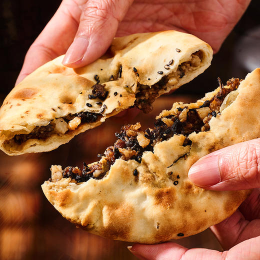 【糕酥精选】‍正宗缙云烧饼 非遗传承 舌尖上的家乡味 烤出来的金黄饼皮 ⁧外酥里糯，⁧油而不腻 商品图0