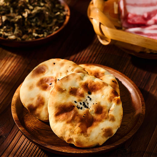 【糕酥精选】‍正宗缙云烧饼 非遗传承 舌尖上的家乡味 烤出来的金黄饼皮 ⁧外酥里糯，⁧油而不腻 商品图3
