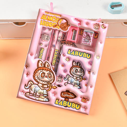 儿童节礼物！【儿童文具套装，卡通设计超萌】儿童文具套装小礼物 卡通文具六件套 开学季学生铅笔套装-QQ 商品图6