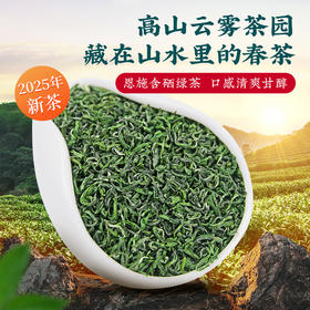 【2025新茶】茶马世家高山绿茶2025新茶恩施含硒茶叶云雾雨前春茶250克