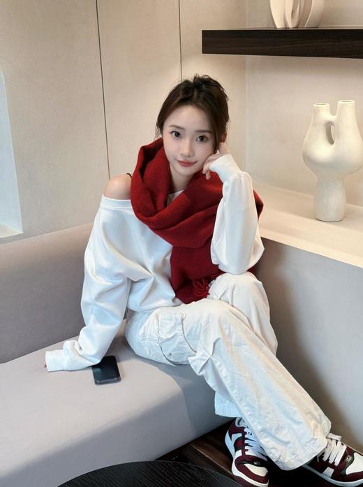 GUCCI古驰 Screener 脏脏鞋 圆头系带 低帮 板鞋 女款 红色（HC） 商品图3