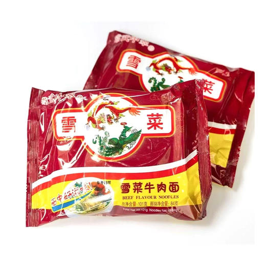常武中翠雪菜肉丝面 （80后怀旧泡面方便面） 商品图0