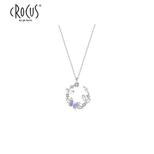 CROCUS蝶舞系列蝶恋花项链CRSN0088 商品图0