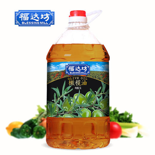 福达坊物理压榨橄榄油5L*4瓶（6924497912735） 商品图1
