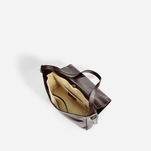 【预售3天】2025小众设计新款复古小方包单肩斜挎简约大容量托特包M-7680 商品图4